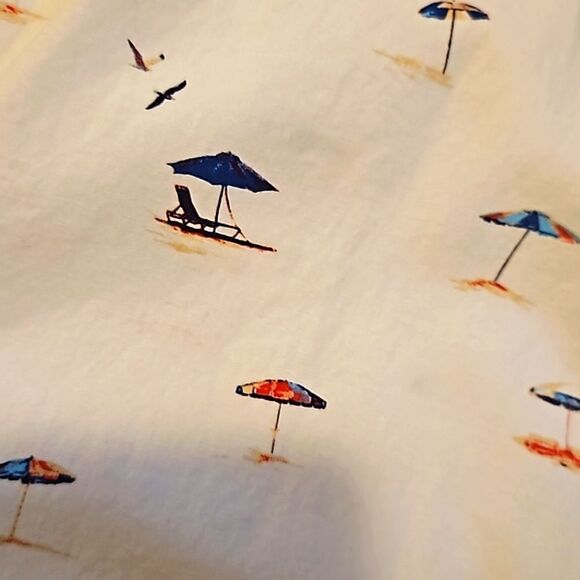 - NWOTS!!!... Sonoma button down with beach umbrella theme - Picture 2 of 4